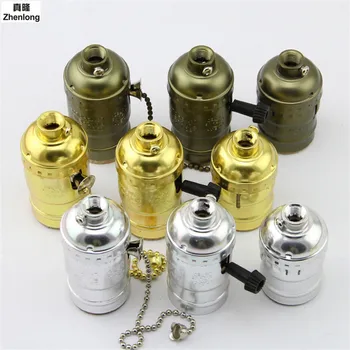 Vintage Edison Lamp Socket E27 Screw Bulb Base Aluminum Lamp Holder Industrial Retro Pendant Fittings Lustre Lampholders Fixture
Vintage Edison Lamp Socket E27 Screw Bulb Base Aluminum Lamp Holder Industrial Retro Pendant Fittings Lustre Lampholders Fixture