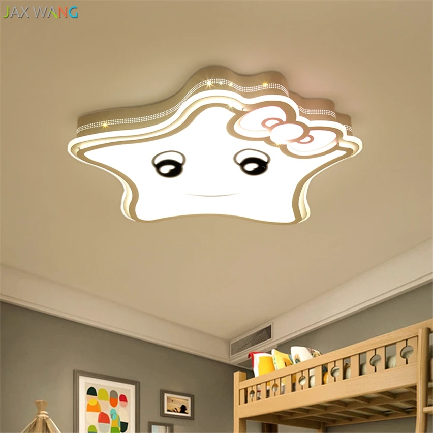 Modern Boy Girl Cartoon Pentagram Children Room Ceiling Lights LED Lamps for Bedroom Light Study Living Room Decoration Lighting
Modern Boy Girl Cartoon Pentagram Children Room Ceiling Lights LED Lamps for Bedroom Light Study Living Room Decoration Lighting