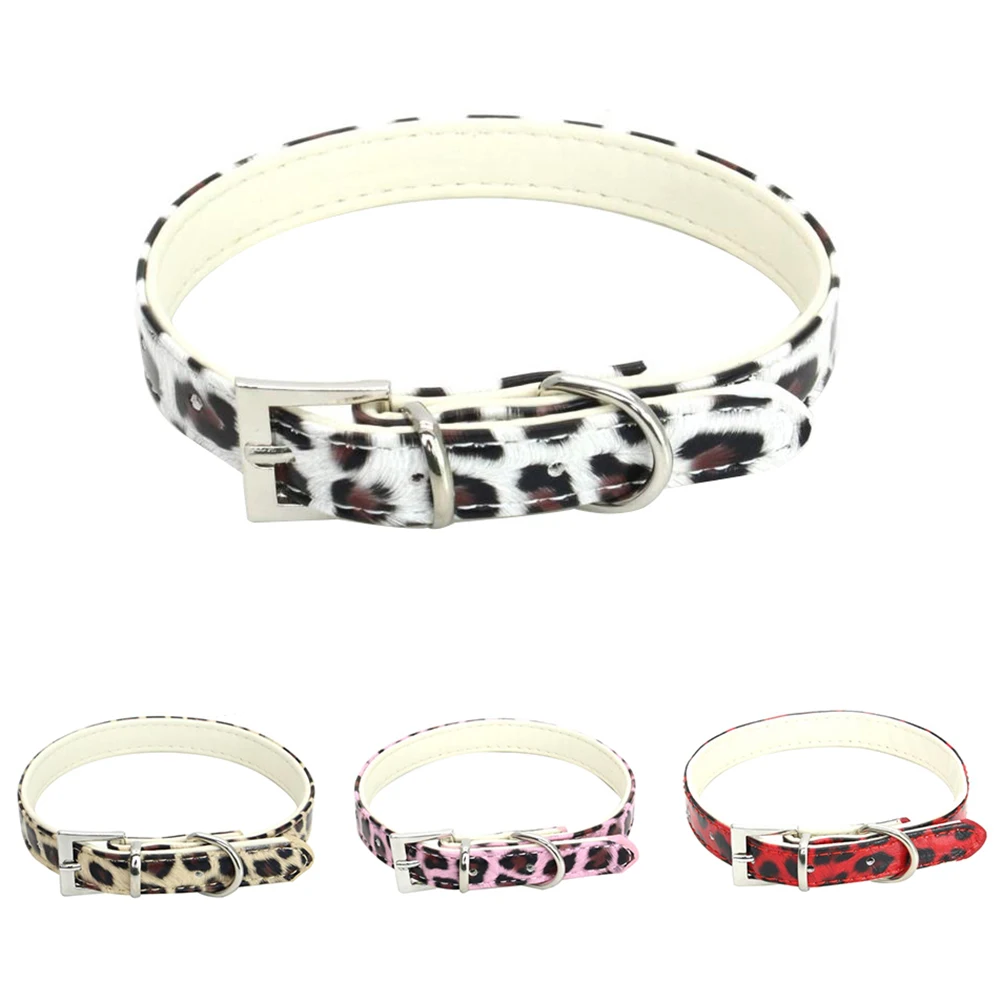 TINGHAO Pet Dogs Puppy Cat Collar Faux Leather Cool Leopard Print Adjustable Neck Strap
TINGHAO Pet Dogs Puppy Cat Collar Faux Leather Cool Leopard Print Adjustable Neck Strap