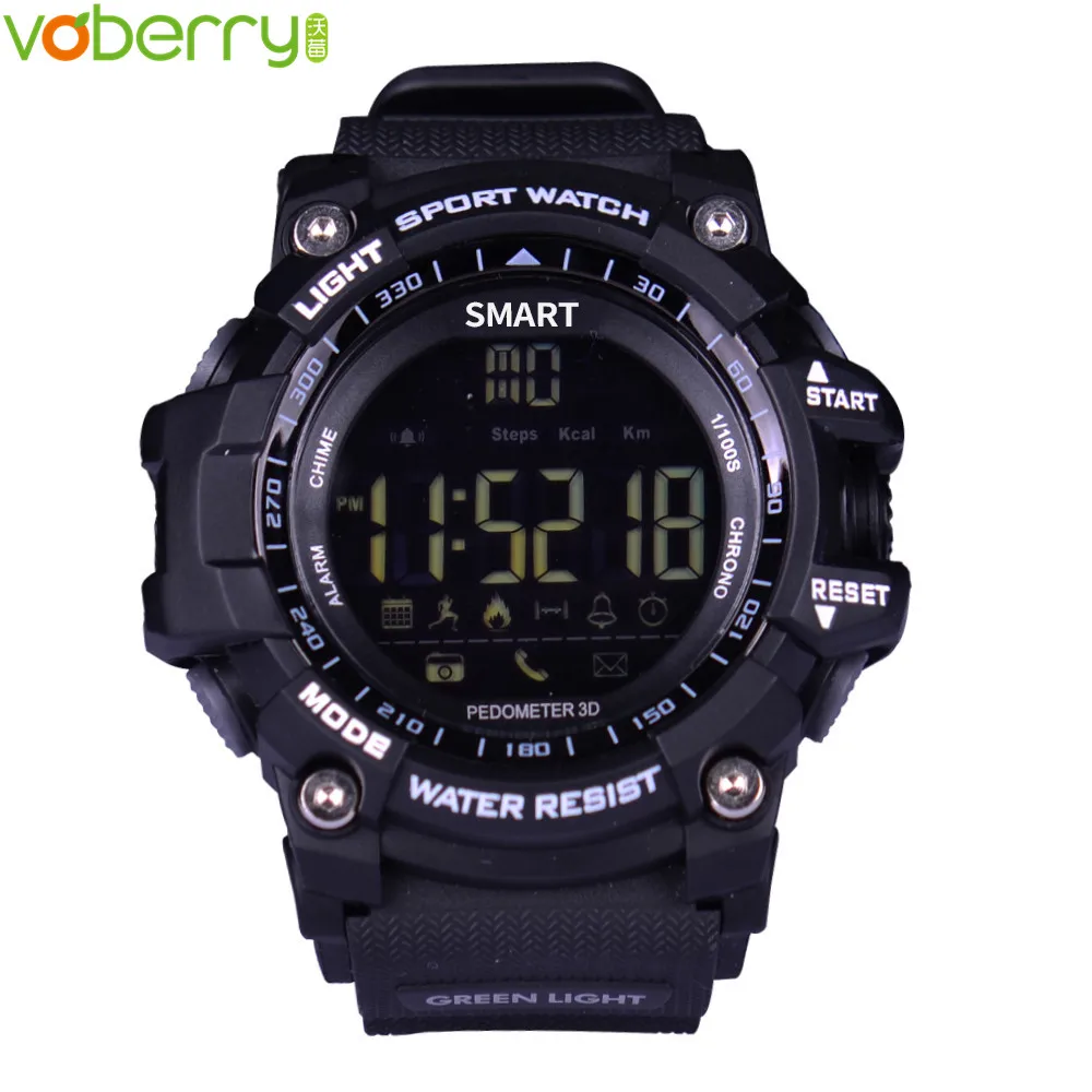 

EX16 Smart Watch Bluetooth 4.0 Outdoor Sports Watch 5ATM IP67 Waterproof Smartwatch Stopwatch Call Alarm Clock Long Time Standby