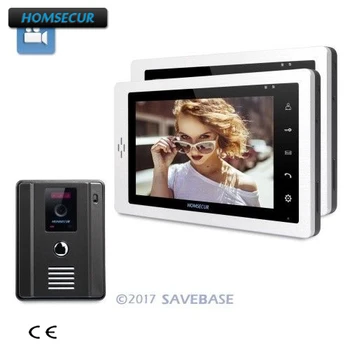 HOMSECUR 7" Wired Video Door Phone Intercom System Electric Lock Supported 1C1M
HOMSECUR 7" Wired Video Door Phone Intercom System Electric Lock Supported 1C1M