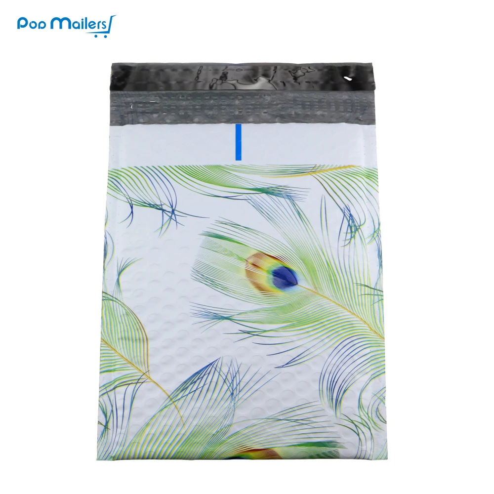 25pcs 185*228mm 6.5*9inch Blue & Green Peacock Designer Poly Bubble Mailers Bubble Shipping Envelopes
25pcs 185*228mm 6.5*9inch Blue & Green Peacock Designer Poly Bubble Mailers Bubble Shipping Envelopes