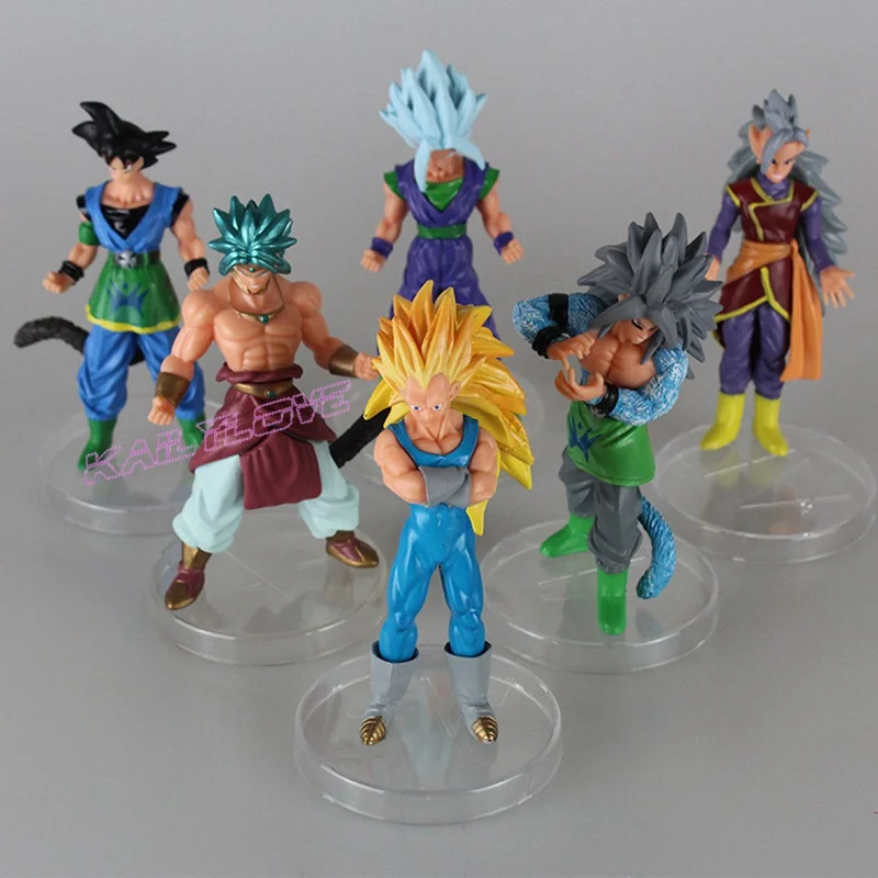 New 6 PCS GT 53 Dragonball Z Dragon Ball DBZ Anime Super Saiyan Goku Son Gokou With Tail Action Figure Model Toy
New 6 PCS GT 53 Dragonball Z Dragon Ball DBZ Anime Super Saiyan Goku Son Gokou With Tail Action Figure Model Toy