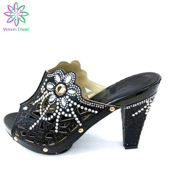 Black Nigerian Shoes Without Matching Bag Party Shoes Elegant Italian Shoes without Matching Bag Set Decorated with Rhinestone
Black Nigerian Shoes Without Matching Bag Party Shoes Elegant Italian Shoes without Matching Bag Set Decorated with Rhinestone