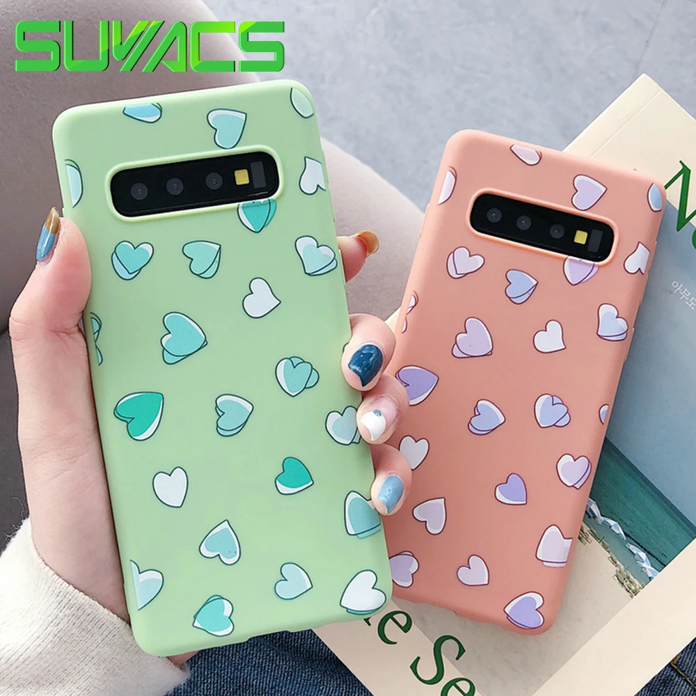 SUYACS Love Heart & Flower & Smiley Face Phone Case For Samsung S10e S10Plus S8 S9 Plus Note 8 9 Soft Phone Back Cover Cases
SUYACS Love Heart & Flower & Smiley Face Phone Case For Samsung S10e S10Plus S8 S9 Plus Note 8 9 Soft Phone Back Cover Cases