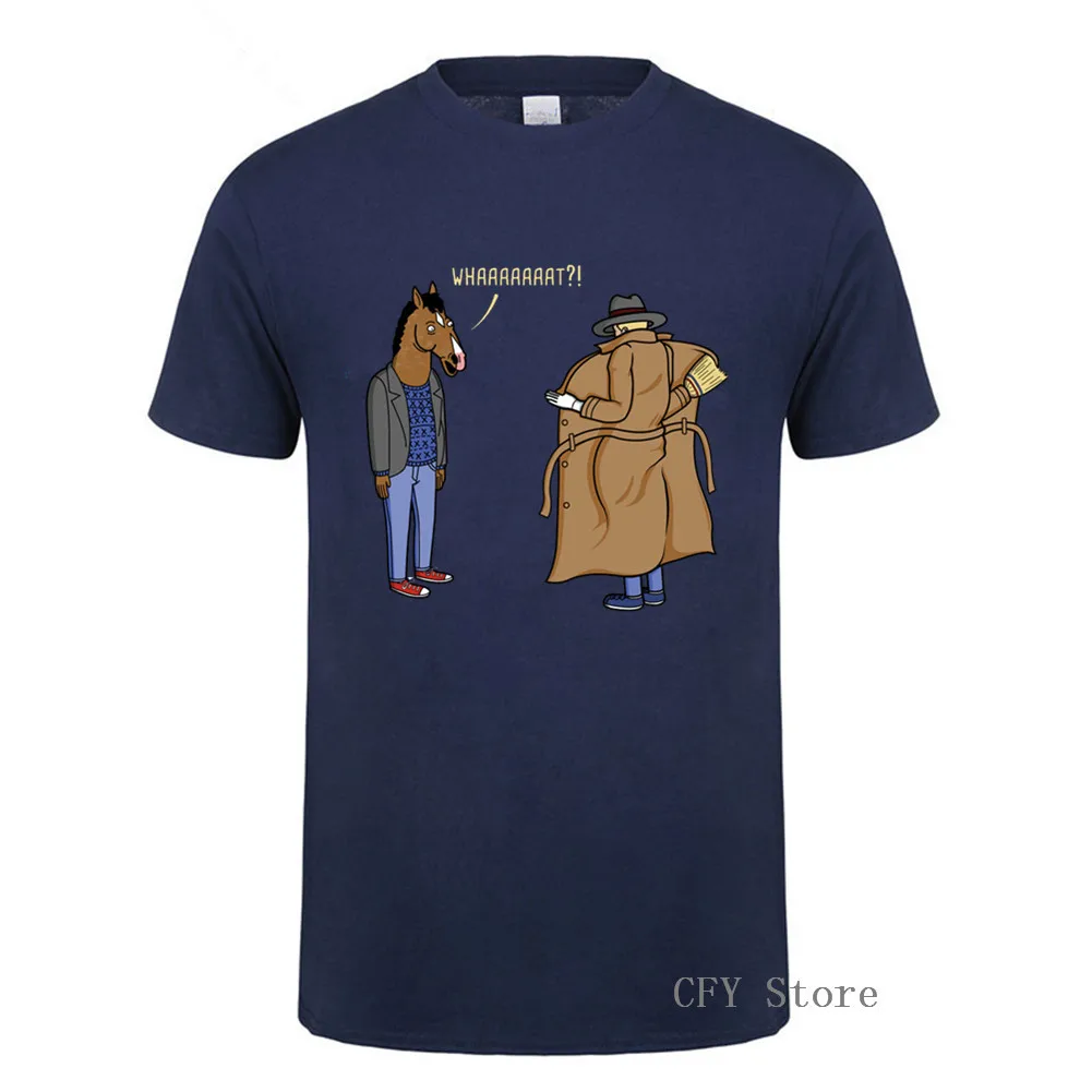 Bojack Horseman Trench coat fashion short printed Funny t-shirt men topsShort Sleeve crew neck hot sale Teenage T-shirt
Bojack Horseman Trench coat fashion short printed Funny t-shirt men topsShort Sleeve crew neck hot sale Teenage T-shirt