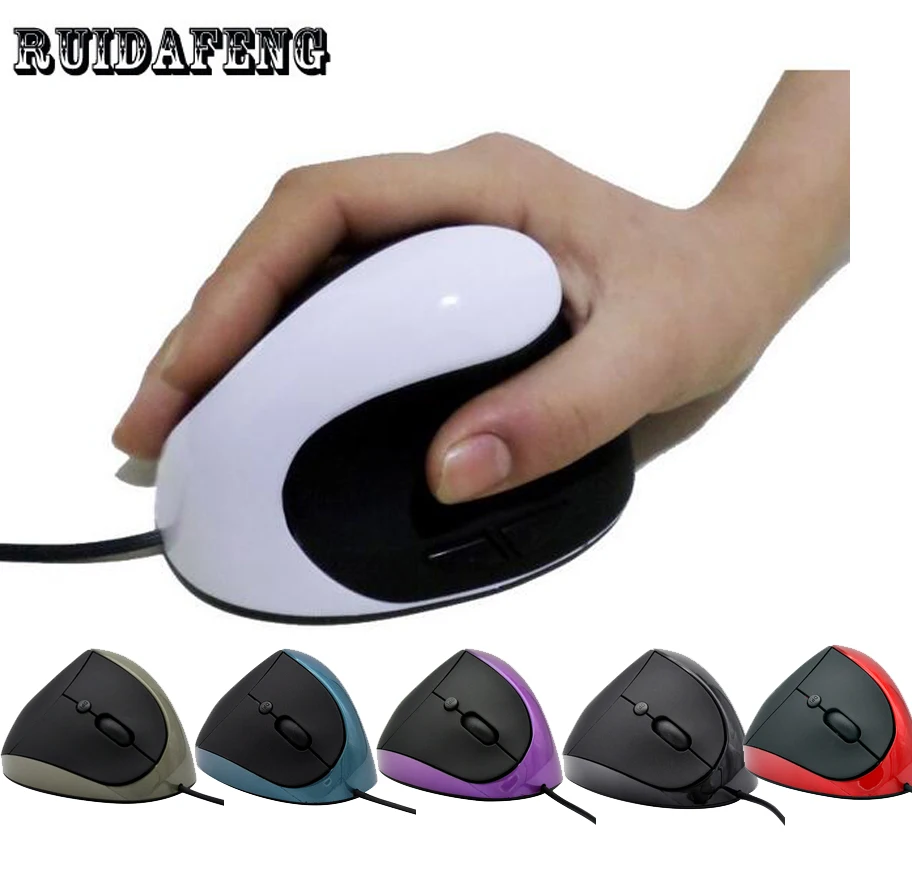 New 6 Key 6D 1600DPI Ergonomic Design Vertical Optical Mouse mice For PC Desktop Computer Laptop
New 6 Key 6D 1600DPI Ergonomic Design Vertical Optical Mouse mice For PC Desktop Computer Laptop