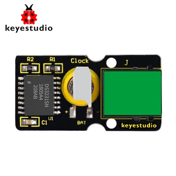

New!Keyestudio EASY plug DS3231 Clock Module for Arduino STEAM