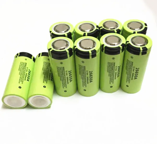 10PCS/LOT New Original 26650A 26650 3.7V 5000mAh Li-ion Rechargeable Battery Batteries For Panasonic Free Shipping
10PCS/LOT New Original 26650A 26650 3.7V 5000mAh Li-ion Rechargeable Battery Batteries For Panasonic Free Shipping