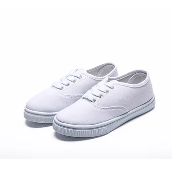 Kids Shoes for Girl White Solid Children Canvas Shoes Boys Sneakers 2018 Spring Girls Shoes Children Shoes Big Size 28-40
Kids Shoes for Girl White Solid Children Canvas Shoes Boys Sneakers 2018 Spring Girls Shoes Children Shoes Big Size 28-40