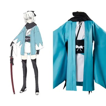Okita Souji Cosplay Sakura Saber Artoria Pendragon Grand Order Fate Stay Night Kimono Set Halloween Costume Dress Carnival
Okita Souji Cosplay Sakura Saber Artoria Pendragon Grand Order Fate Stay Night Kimono Set Halloween Costume Dress Carnival