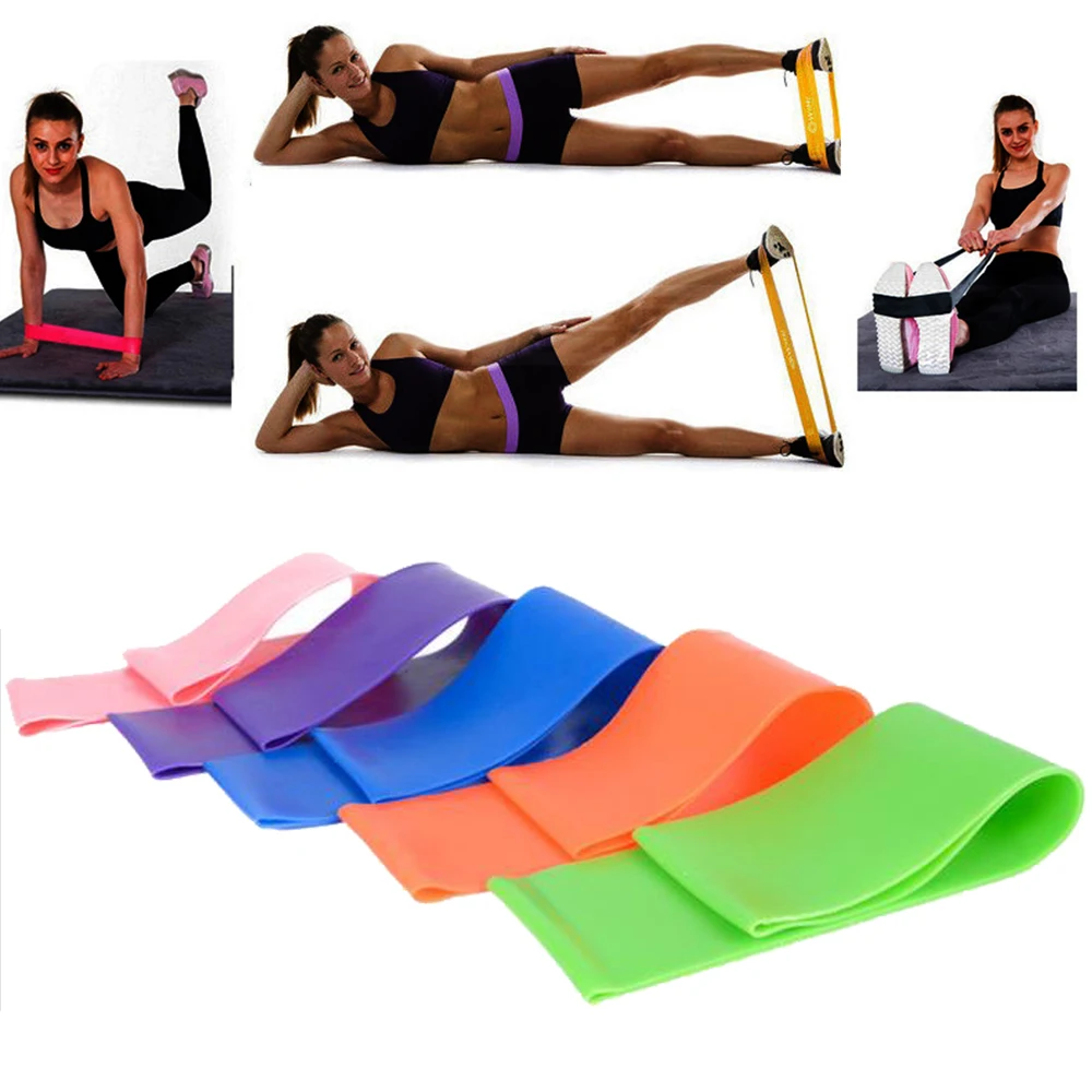 6 Colors Yoga Resistance Rubber Bands Indoor Outdoor Fitness Equipment 0.5mm-1.1mm Pilates Sport Training Workout Elastic Bands
6 Colors Yoga Resistance Rubber Bands Indoor Outdoor Fitness Equipment 0.5mm-1.1mm Pilates Sport Training Workout Elastic Bands