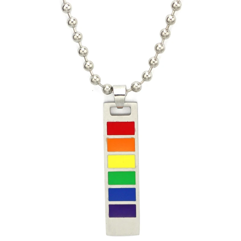 Drop Shipping Gay Flag Rainbow Razor Blade Pendant Gay And Lesbian Pride Necklace
Drop Shipping Gay Flag Rainbow Razor Blade Pendant Gay And Lesbian Pride Necklace