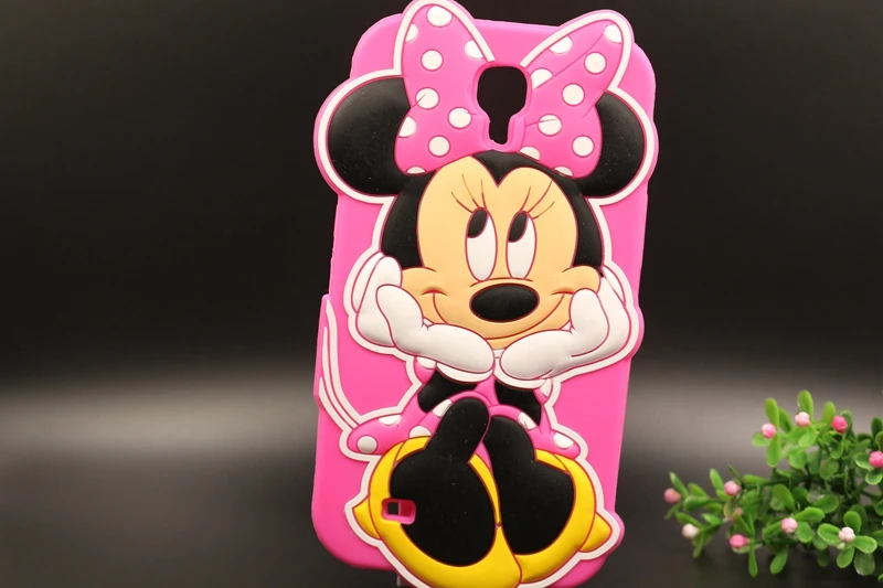 New Arrival Phone Case For Samsung Galaxy Mega 6.3 I9200 Fashion 3D Cartoon Hands On Face Minnie Shape Soft Silicon Back Cover |