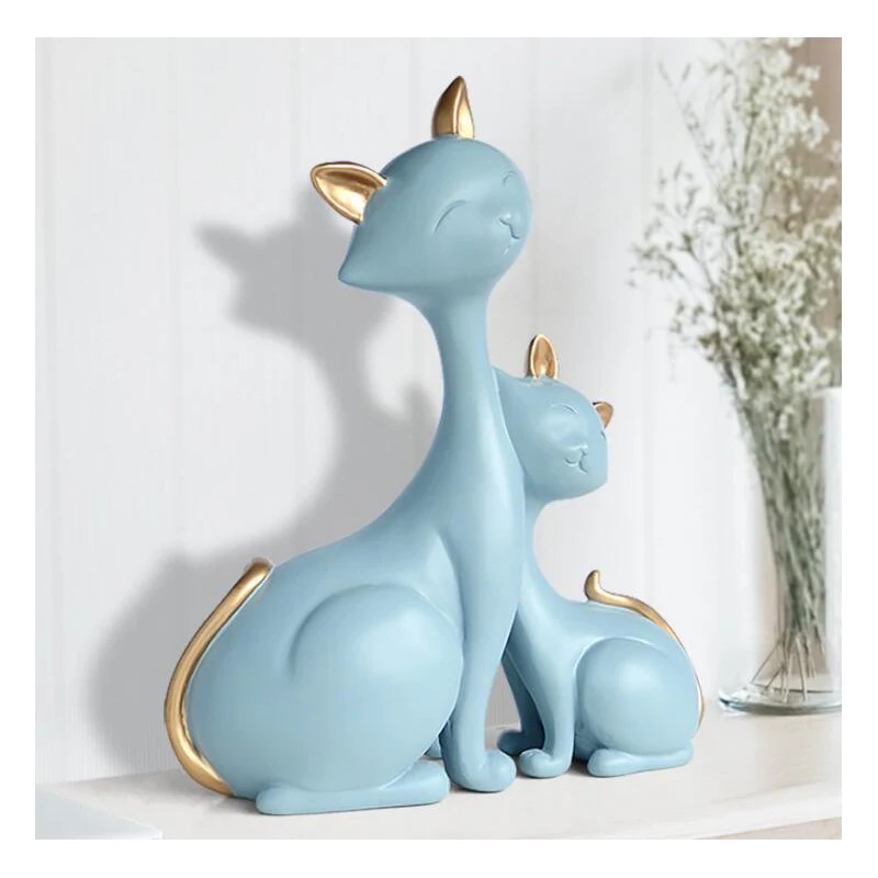 Resin Cute Couple Cat Decoration cat ornaments Crafts Animal Home accessories Statue cat decoration crafts Home decoration
Resin Cute Couple Cat Decoration cat ornaments Crafts Animal Home accessories Statue cat decoration crafts Home decoration