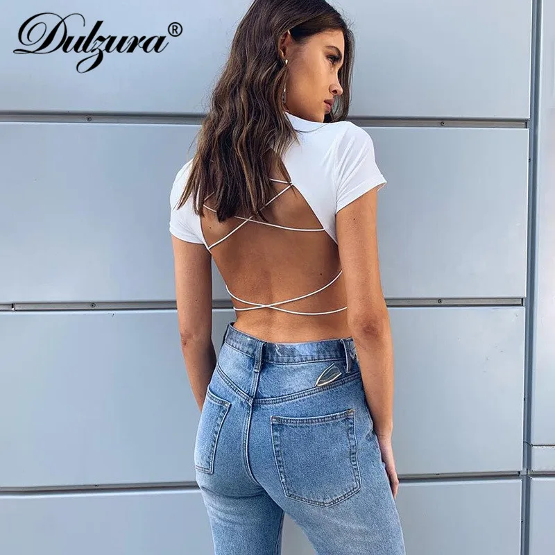 Dulzura 2019 summer autumn women bodysuit bandage backless sexy hollow out streetwear festival one piece body clothes ladies
Dulzura 2019 summer autumn women bodysuit bandage backless sexy hollow out streetwear festival one piece body clothes ladies