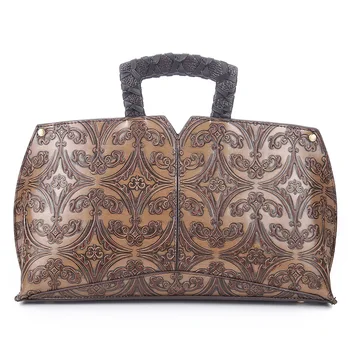Berchirly 100% Genuine Leather Women Handbags Ladies Casual Shoulder Crossbody Messenger Bags Vintage Embossed Cowhide Tote Bag
Berchirly 100% Genuine Leather Women Handbags Ladies Casual Shoulder Crossbody Messenger Bags Vintage Embossed Cowhide Tote Bag
