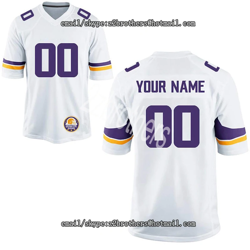 Custom Football Jersey Personalized Your Name Numbers Logo Minnesota High School College Embroidered Team Jersey Men Women Kids
Custom Football Jersey Personalized Your Name Numbers Logo Minnesota High School College Embroidered Team Jersey Men Women Kids