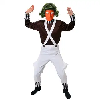 MENS CHOCOLATE FACTORY WORKER COSTUME BOOK WEEK FILM CHARACTER ADULT FANCY DRESS HALLOWEEN 70S PARTY COSPLAY
MENS CHOCOLATE FACTORY WORKER COSTUME BOOK WEEK FILM CHARACTER ADULT FANCY DRESS HALLOWEEN 70S PARTY COSPLAY