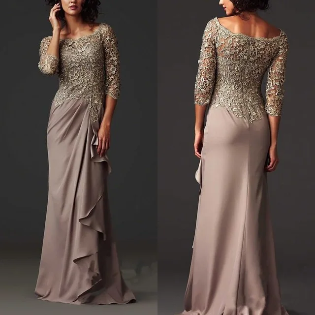 2016 Elegant Scoop Neck Pleat Half Sleeve Lace Mother of the bride dresses Plus Size Short Evening dress Vestido mae da noiva
2016 Elegant Scoop Neck Pleat Half Sleeve Lace Mother of the bride dresses Plus Size Short Evening dress Vestido mae da noiva
