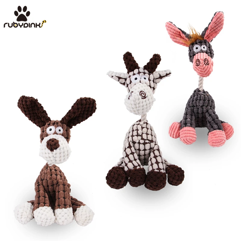 1 PC Chew Toys Dog Puppy Plush Toys Chewing Sound Molar Bite Grinding Teddy Chai Dog Animal Shape for Small Dogs Cat by Rubydink
1 PC Chew Toys Dog Puppy Plush Toys Chewing Sound Molar Bite Grinding Teddy Chai Dog Animal Shape for Small Dogs Cat by Rubydink