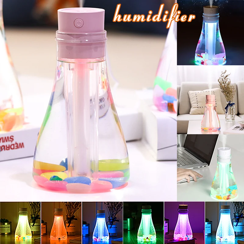 Wishing Bottle Humidifier Aromatherapy Diffuser Air Purifier Color Changing Decoration Creative Portable 500ml USB
Wishing Bottle Humidifier Aromatherapy Diffuser Air Purifier Color Changing Decoration Creative Portable 500ml USB