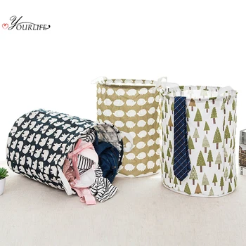 OYOURLIFE Foldable Waterproof Laundry Basket Cotton Linen Clothes Toys Sundries Storage Basket Home Storage Washing Organizer
OYOURLIFE Foldable Waterproof Laundry Basket Cotton Linen Clothes Toys Sundries Storage Basket Home Storage Washing Organizer