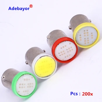 200 pcs BA9S COB 6 led chip Car Side Tail Signaling Wedge Bulb Clearance Dashboard License Plate Light Instrument Lamp parking 
200 pcs BA9S COB 6 led chip Car Side Tail Signaling Wedge Bulb Clearance Dashboard License Plate Light Instrument Lamp parking