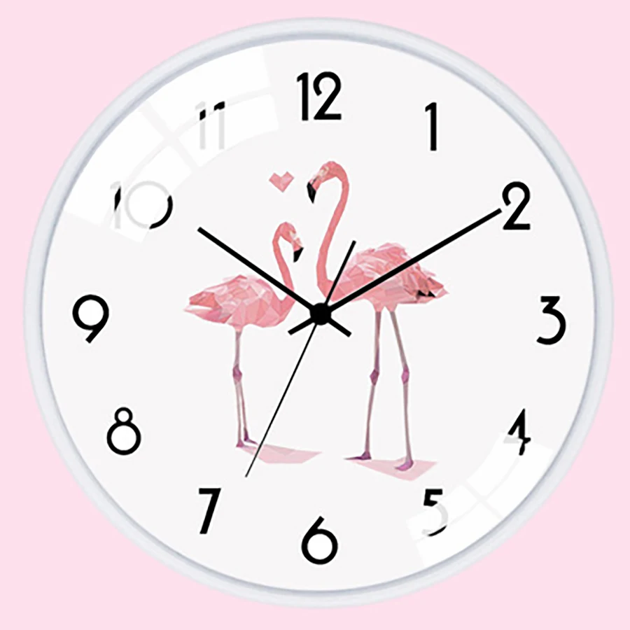 Flamingo Pink Cartoon Art Creative Clock Kids Silent Mirror Kids Kitchen Wall Clock Modern Design Klok Living Room Decoration 22
Flamingo Pink Cartoon Art Creative Clock Kids Silent Mirror Kids Kitchen Wall Clock Modern Design Klok Living Room Decoration 22