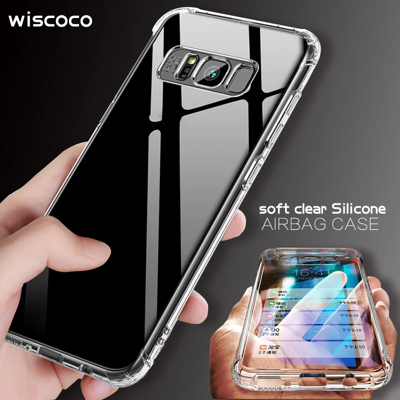 Soft Airbag Silicone Case for Samsung Galaxy Note 10 + 9 8 s10 S9 S8 Plus J4 J6 J8 A6 A7 A8 Plus 2018 Shockproof Bumper Cover
Soft Airbag Silicone Case for Samsung Galaxy Note 10 + 9 8 s10 S9 S8 Plus J4 J6 J8 A6 A7 A8 Plus 2018 Shockproof Bumper Cover