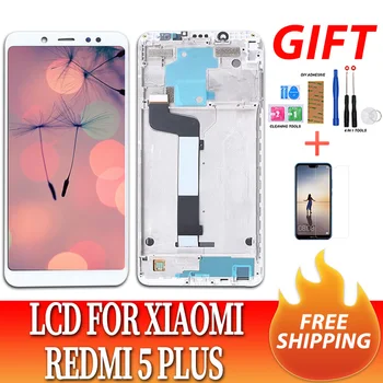 Display for Xiaomi Redmi 5 Plus LCD with Touch Screen 100% Tested 5.99" Digitizer Assembly Replacement Accessory For Redmi5 Plus
Display for Xiaomi Redmi 5 Plus LCD with Touch Screen 100% Tested 5.99" Digitizer Assembly Replacement Accessory For Redmi5 Plus