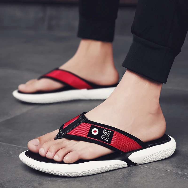 BIGFIRSE Summer Men's Slippers 2019 Fashion New Flip Flops Outdoor Light Non-slip Men Flats Shoes High Quality Adult Flip Flops
BIGFIRSE Summer Men's Slippers 2019 Fashion New Flip Flops Outdoor Light Non-slip Men Flats Shoes High Quality Adult Flip Flops