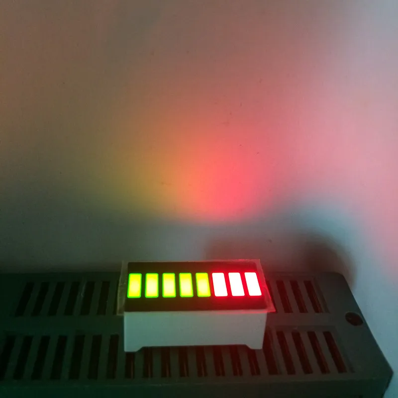 5pcs LED Bargraph Display 8 Segment LED Numbers Programmable LED Sign Bar-Graph 8Bars Cube Screens Board Bi-color Green&RED 5G3R
5pcs LED Bargraph Display 8 Segment LED Numbers Programmable LED Sign Bar-Graph 8Bars Cube Screens Board Bi-color Green&RED 5G3R