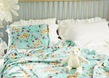 1pc soft cartoon sika deer cherry pillow case cover plush flannel blanket bed sheet lady romantic gift baby girl toy
1pc soft cartoon sika deer cherry pillow case cover plush flannel blanket bed sheet lady romantic gift baby girl toy