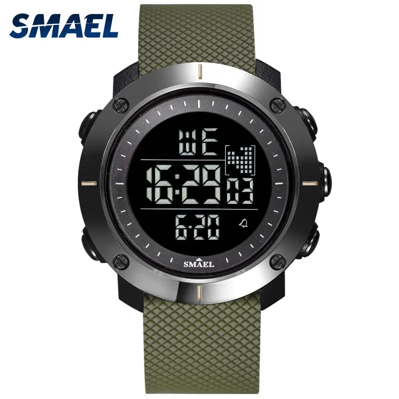 SMAEL Digital Wristwatches Luxury Brand Army Watches Waterproof LED Clock relogio masculino 1638 Sport Watches for Men Military
SMAEL Digital Wristwatches Luxury Brand Army Watches Waterproof LED Clock relogio masculino 1638 Sport Watches for Men Military