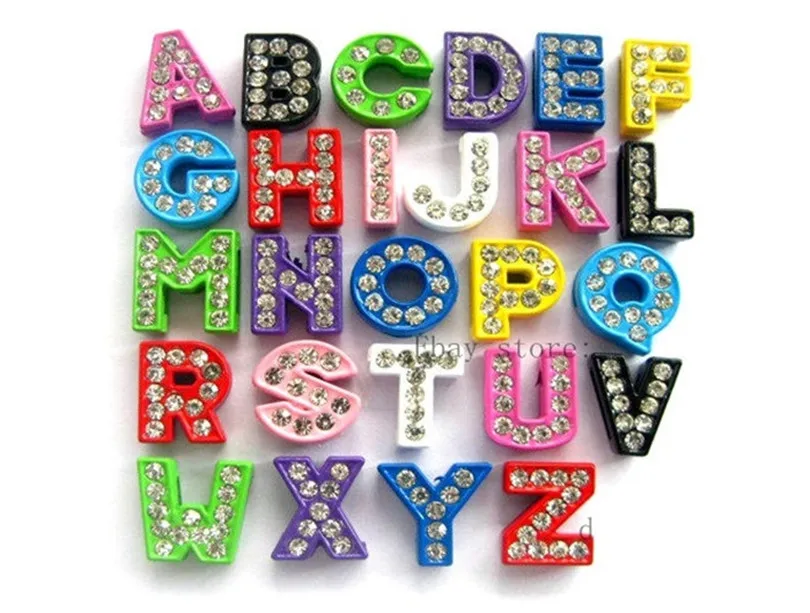 On Sale 10pcs A-Z 8mm Colorful Full Rhinestone Slide Letters Fit DIY Wristband & Bracelet & Pet Collar Women Jewelry
On Sale 10pcs A-Z 8mm Colorful Full Rhinestone Slide Letters Fit DIY Wristband & Bracelet & Pet Collar Women Jewelry