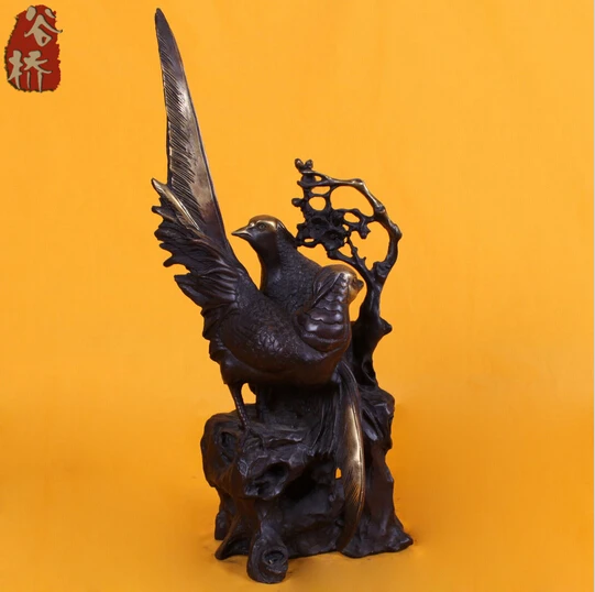 B0602 419Bronze sculpture, crafts chicken golden pheasant lucky bird home decoration bronze decoration statue
B0602 419Bronze sculpture, crafts chicken golden pheasant lucky bird home decoration bronze decoration statue