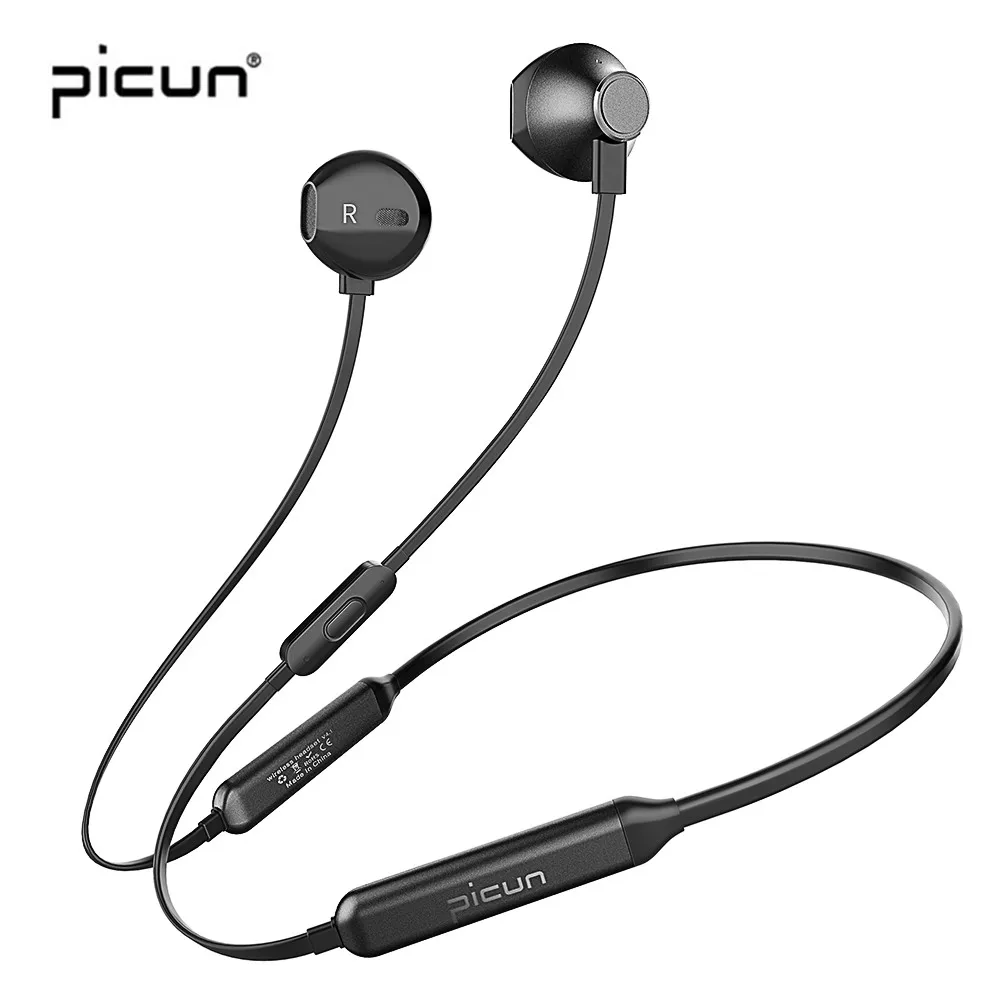 Picun H12 Bluetooth наушники IPX5 Водонепроницаемый блютуз безпроводные гарнитура с