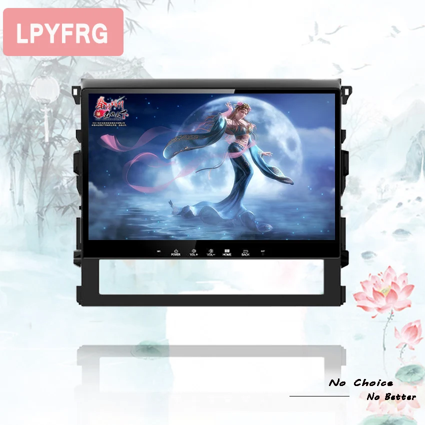 10 1 дюймов 1024*600 android 0 Восьмиядерный автомобильный Радио Стерео DVD GPS для Toyota Land Cruiser