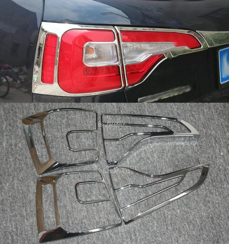 free delivery high quality ABS Chrome rear tail light lamp cover trim 4PCS for Kia Sorento 2013 2014
free delivery high quality ABS Chrome rear tail light lamp cover trim 4PCS for Kia Sorento 2013 2014