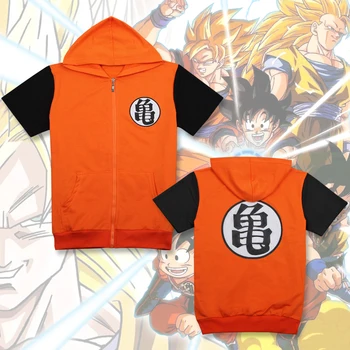 New Dragonball Z Son Goku Short Sleeve Hooded Sweatshirt Unisex Anime Cosplay Hoodie Jacket Coat Tops Halloween Costumes
New Dragonball Z Son Goku Short Sleeve Hooded Sweatshirt Unisex Anime Cosplay Hoodie Jacket Coat Tops Halloween Costumes