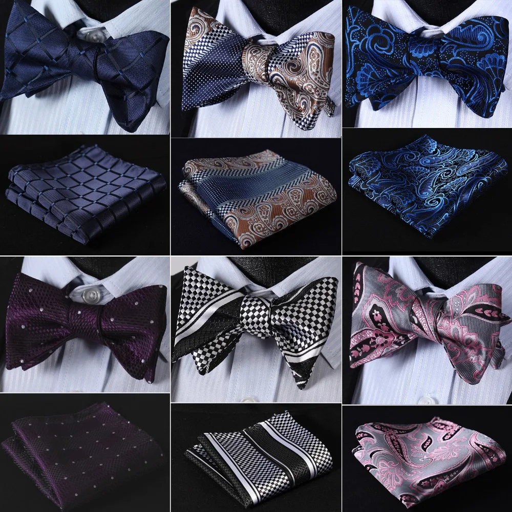 Men Fashion Designer Woven Party Wedding Business Self BowTie Plaid Paisley Bow Tie handkerchief set #G8
Men Fashion Designer Woven Party Wedding Business Self BowTie Plaid Paisley Bow Tie handkerchief set #G8