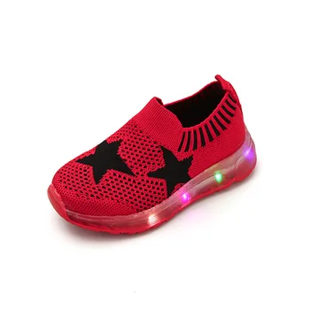 New Spring Autumn Mesh Breathable Colors Sports lighted LED Luminous Boys Girls Kids Sport Running Shoes Size 22-31
New Spring Autumn Mesh Breathable Colors Sports lighted LED Luminous Boys Girls Kids Sport Running Shoes Size 22-31