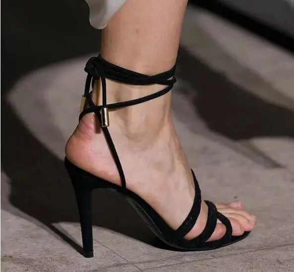 2019 Newest spring summer shoes Top quality sheepskin woman sandals European simple style cross-tied thin heel pumps 34-42
2019 Newest spring summer shoes Top quality sheepskin woman sandals European simple style cross-tied thin heel pumps 34-42
