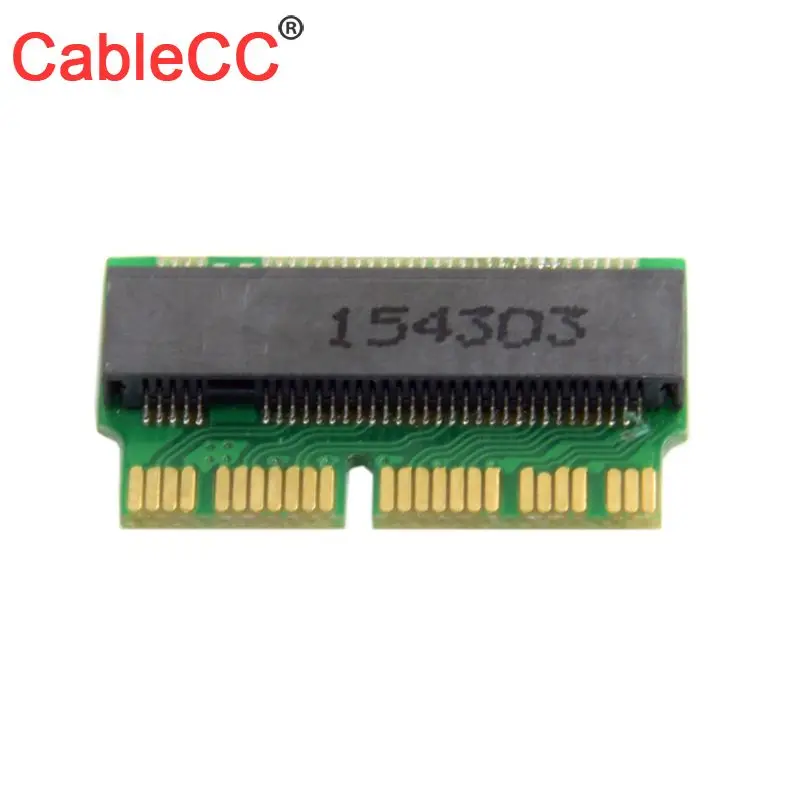 CableCC M.2 NGFF M-Key to 12+16pin 2014 2015 Macbook SSD Convert Card for A1493 A1502 A1465 A1466
CableCC M.2 NGFF M-Key to 12+16pin 2014 2015 Macbook SSD Convert Card for A1493 A1502 A1465 A1466