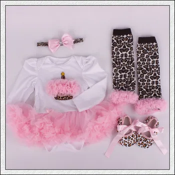 4PCs per Set Pink Leopard Baby Girls Long Sleeves Tutu Dress Headband Shoes Leggings for 0-12months Free Shipping
4PCs per Set Pink Leopard Baby Girls Long Sleeves Tutu Dress Headband Shoes Leggings for 0-12months Free Shipping