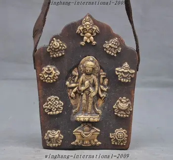 christmas antique Tibet Tantra Old Wood bronze 8 Arms Kwan-yin Garuda Buddha Tangka Shrine halloween
christmas antique Tibet Tantra Old Wood bronze 8 Arms Kwan-yin Garuda Buddha Tangka Shrine halloween