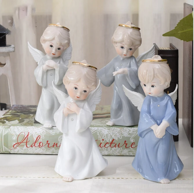 European Ceramic Figure Angel Gril Decoration Lovely Crafts Livingroom Ornaments Home Furnishing Creative Wedding Christmas Gift
European Ceramic Figure Angel Gril Decoration Lovely Crafts Livingroom Ornaments Home Furnishing Creative Wedding Christmas Gift