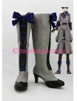 Custom Made Black Butler III Book of Circus Ciel Phantomhive Grey Cosplay Boots Shoes For Christmas Halloween CosplayLove
Custom Made Black Butler III Book of Circus Ciel Phantomhive Grey Cosplay Boots Shoes For Christmas Halloween CosplayLove