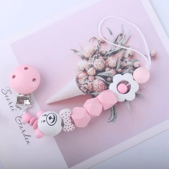 Baby Pacifier Clip Chain Wooden Holder Chupetas Soother Pacifier Clips Holder Leash Strap Nipple For Infant Baby Feeding
Baby Pacifier Clip Chain Wooden Holder Chupetas Soother Pacifier Clips Holder Leash Strap Nipple For Infant Baby Feeding